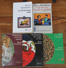 BRUNO BETTELHEIM - LOT DE 5