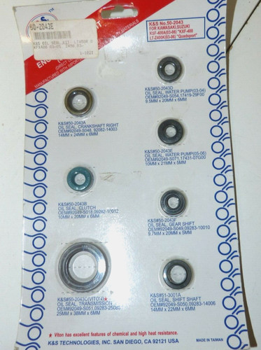 Kit joint huile - , suzuki