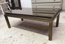 Table basse vintage laiton - basse,