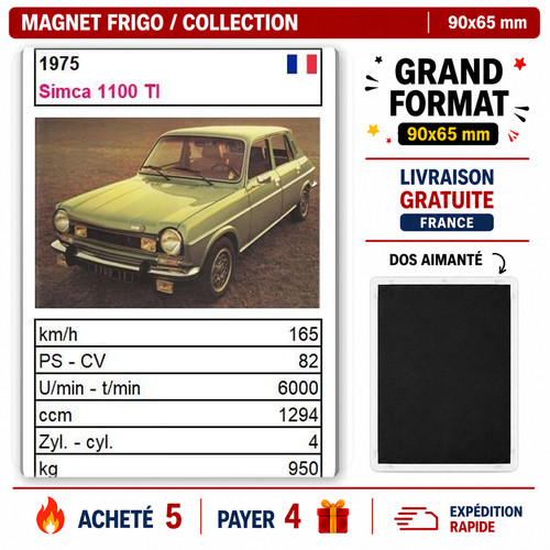 Magnet frigo simca - frigo,