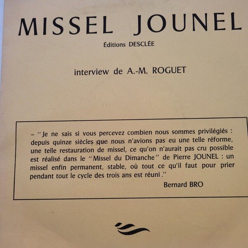 Missel jounel aimon marie - missel, |
