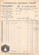 1920 L APPAREILLAGE ELECTRIQUE PARISIEN FOURNITURES GENERALES POUR LE LECTRIC