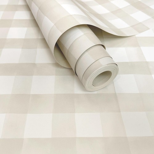 Papier peint gingham aquarelle - peint,