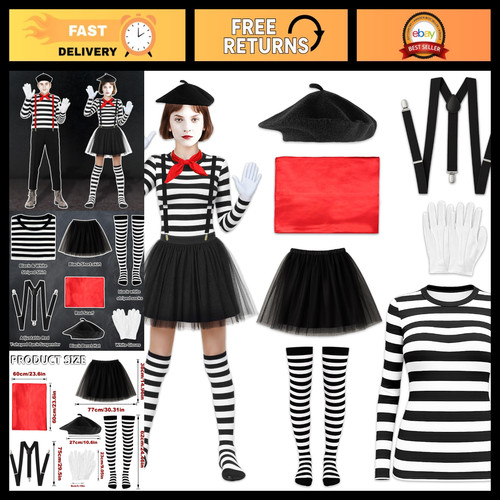 French mime costume set - costume, for