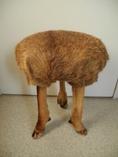 tabouret tripode pattes cerf