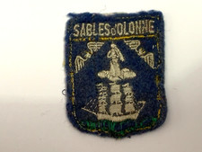 Ancien ÉCUSSON Patch SABLES
