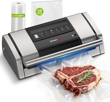 Bonsenkitchen Machine sous vide avec Easy-Lock & coupeur intégré. Rangement