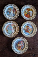 5 Mini Assiettes Franklin Mint