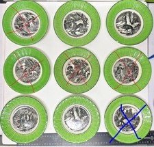 Assiette PARLANTE ancienne DIGOIN thème "CHASSE"  (  5€ pièce au choix )