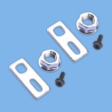 2Kit Hub Screw Motor Shaft Rear Axle Nut Electric Bicycle Scooter E bike Use