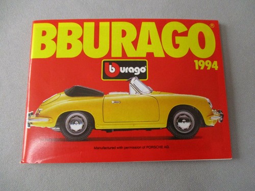 Dv9992 catalogue burago - catalogue,