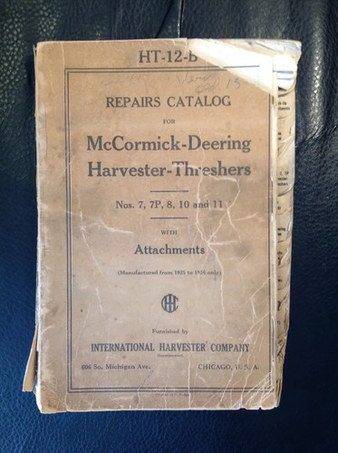 Vintage mccormick thresher - mccormick,