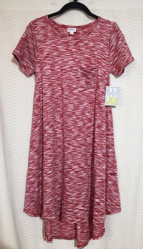 Lularoe carly xxs - red, and
