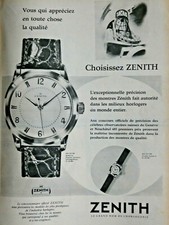 PUBLICITÉ PRESSE 1957 MONTRE