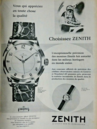 Publicité presse 1957 - presse,