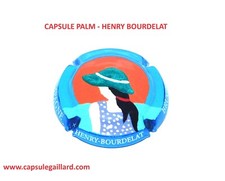 CAPSULE DE CHAMPAGNE PALM - HENRY BOURDELAT  ( 160 Exemplaires)