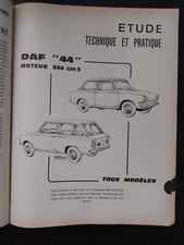 Revue Technique DAF 44 844 Cc Variomatic Rta Daf 44 Automatique Vario Matic 0.84