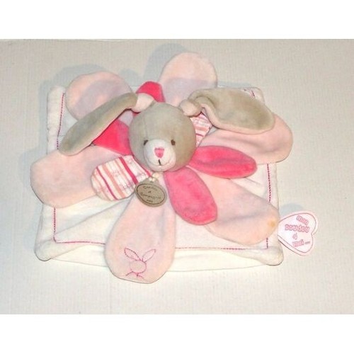 Doudou lapin celestine fleur - lapin,