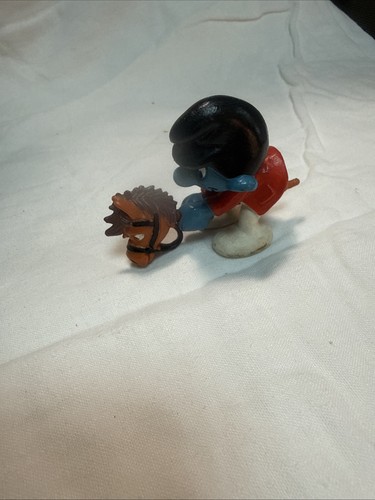 Figurine schtroumpf peyo 1980 - schtroumpf,