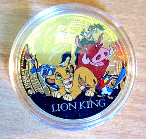 Roi lion medaille disney - ,