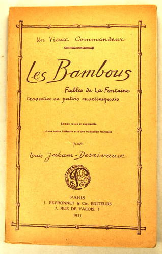 Marbot les bambous - bambous, fables