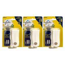3x Glade Touch&fresh Mini Spray Recharge Incl. Diffuseur Fresh Citron 10ml