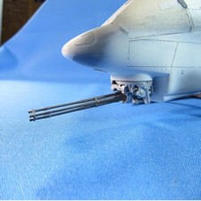 Pistolet Gatling M197 (imprimé en 3D) échelle 1:32 (pour kit maquette d'hélic...