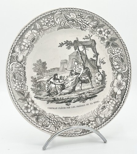 Assiette parlante lebeuf - assiette,