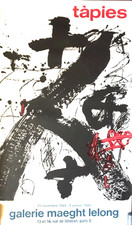 CHILLIDA affiche 1985 galerie