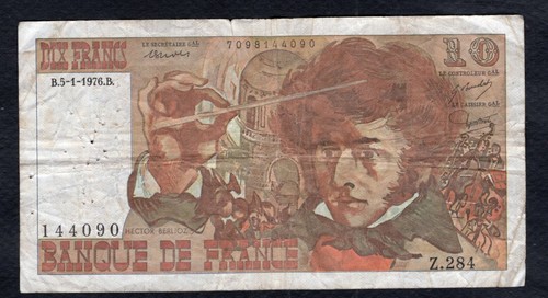 Francs berlioz 1976 - berlioz, 5.1..1976