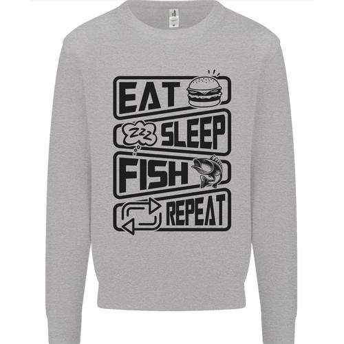Mange dormir pêcher répéter - pêcher,