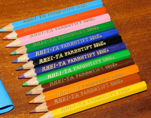 Vintage lot crayon - lot, couleur