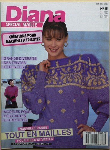 Revue tricot diana n - diana, n°15