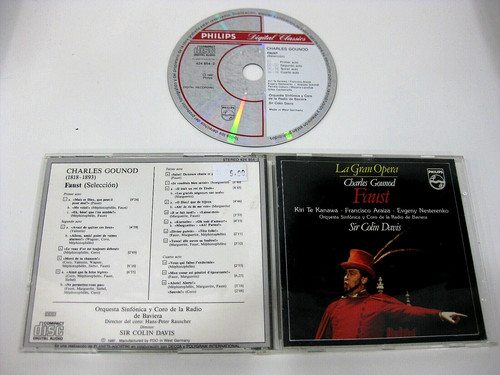 Charles gounod faust - cd,