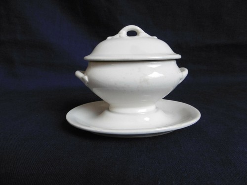 Ancien moutardier faïence - ancien, en