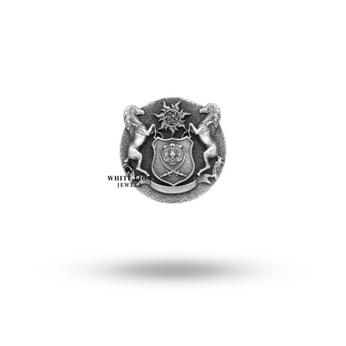 White lion jewels set - white,