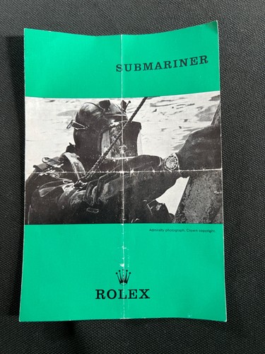 Rolex leaflet brochure 1967