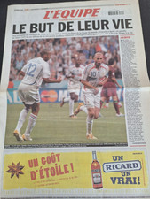 L'équipe n°18999 06/07/2006 FRANCE PORTUGAL 1-0 Coupe du monde 2006 