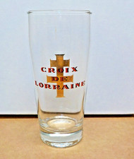 VERRE  BIERE  BRASSERIE CROIX DE LORRAINE