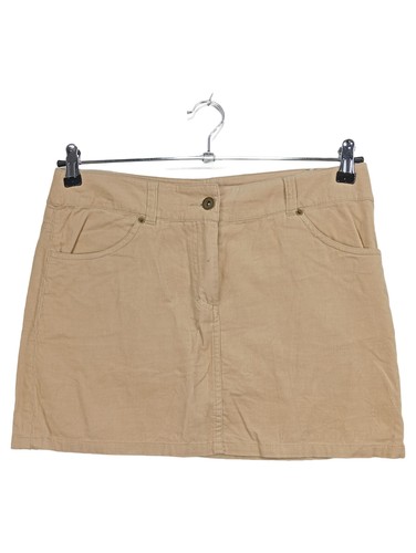 Jupe côtelée femme beige - h&m,