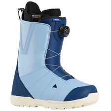 Burton Moto Boa Hommes Chaussures de Snowboard Softboots Botte Bleu Neuf