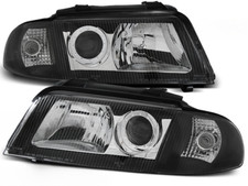 Paire de feux phares Audi A4 99-00 design noir