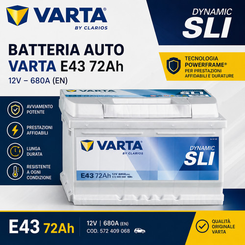 Batterie auto varta blue - varta,