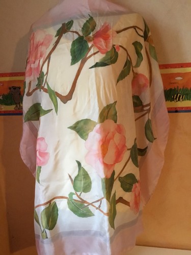 Beau foulard 100 soie pier - %,