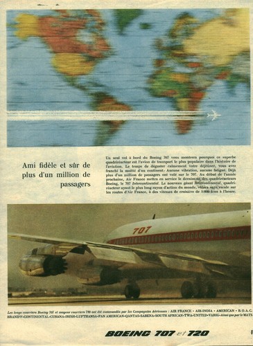 Publicité ancienne compagnie