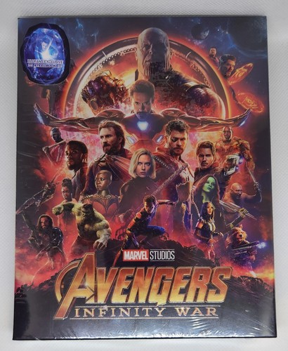 Steelbook fullslip avengers - steelbook,