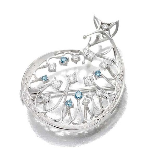 Haut broche pendentif - haut, et