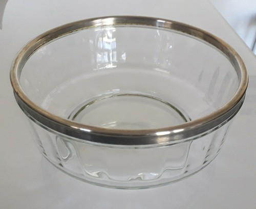 Compotier rond verre - rond, en