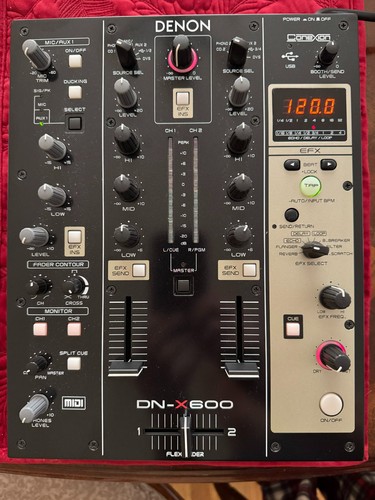 Denon x600 mixer open - –,