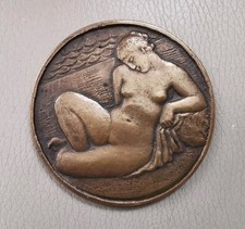 Amphitrite médaille en bronze